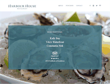Tablet Screenshot of harbourhouse.co.za