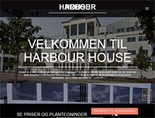 Tablet Screenshot of harbourhouse.dk